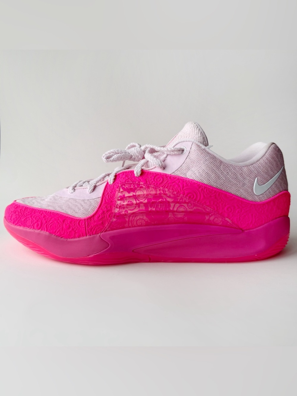 Nike KD 16 Basketball Shoes Mens Size 18 Aunt Pearl Pink Kevin Durant Sneakers